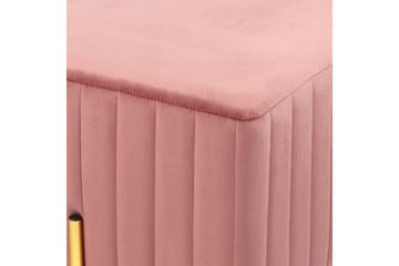 Bänk Dayton Rosa/guld - Rosa/guld - Möbler - Hallmöbler - Hallbänk