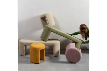 Bänk Jacob - Olivgrön - Möbler - Hallmöbler - Hallbänk