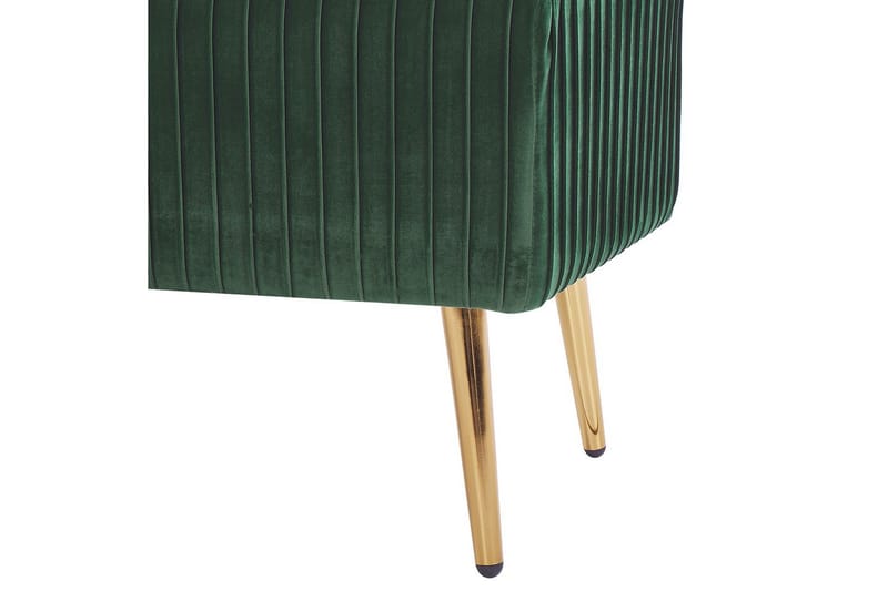 Bänk Paterson Grön/guld - Grön/guld - Möbler - Hallmöbler - Hallbänk