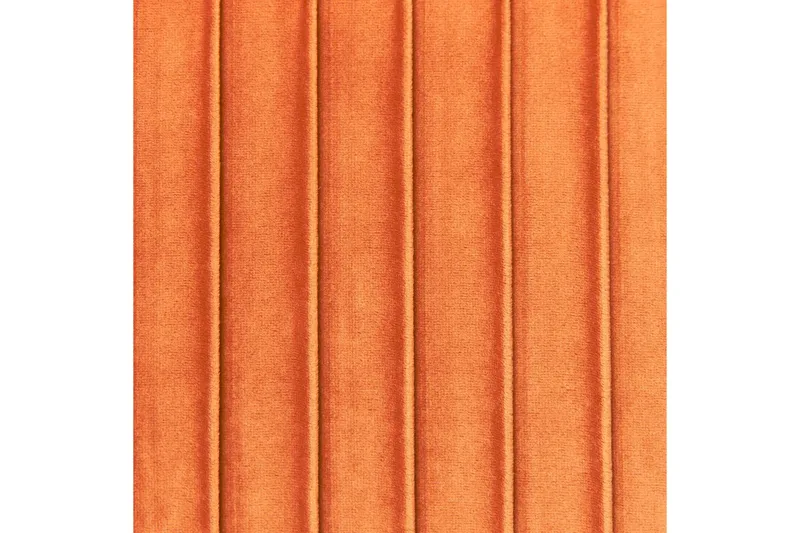 Bänk Paterson Orange/guld - Orange/guld - Möbler - Hallmöbler - Hallbänk