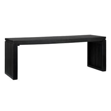 Belora Bänk 120 cm i massiv trä - Djupsvart - Möbler - Hallmöbler - Hallbänk