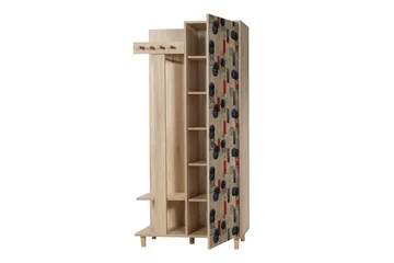 Brokind Klädförvaring 90 cm - Brun - Möbler - Hallmöbler - Möbelset för hall & entre