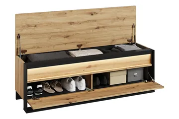 Dorana Hallmöbelset - Brun/Beige - Möbler - Hallmöbler - Möbelset för hall & entre