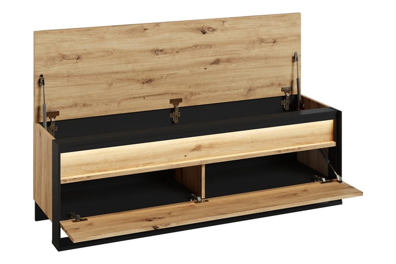 Dorana Hallmöbelset - Brun/Beige - Möbler - Hallmöbler - Möbelset för hall & entre