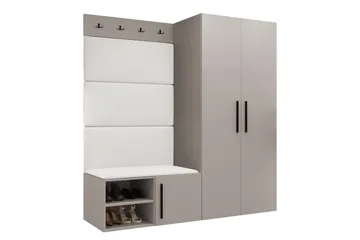 Farosa Hallmöbelset - Beige - Möbler - Hallmöbler - Möbelset för hall & entre