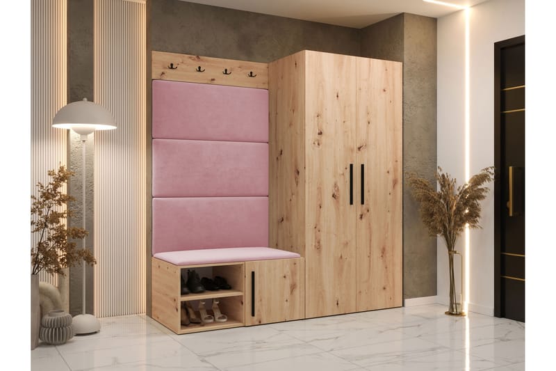 Farosa Hallmöbelset - Brun - Möbler - Hallmöbler - Möbelset för hall & entre