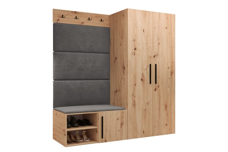 Farosa Hallmöbelset - Brun - Möbler - Hallmöbler - Möbelset för hall & entre