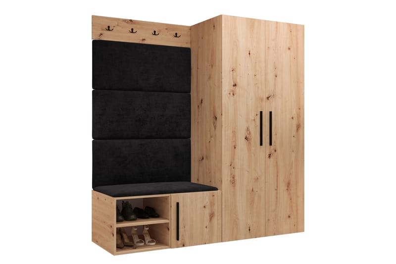 Farosa Hallmöbelset - Brun - Möbler - Hallmöbler - Möbelset för hall & entre