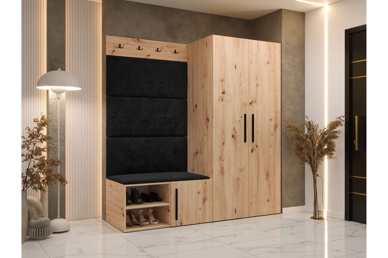 Farosa Hallmöbelset - Brun - Möbler - Hallmöbler - Möbelset för hall & entre