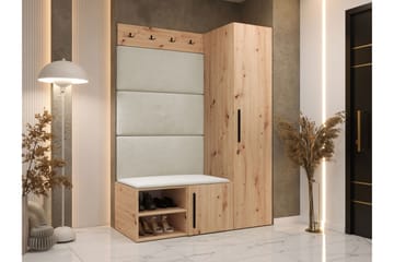 Farosa Hallmöbelset - Brun - Möbler - Hallmöbler - Möbelset för hall & entre