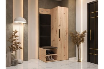 Farosa Hallmöbelset - Brun - Möbler - Hallmöbler - Möbelset för hall & entre