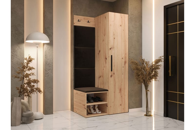 Farosa Hallmöbelset - Brun - Möbler - Hallmöbler - Möbelset för hall & entre