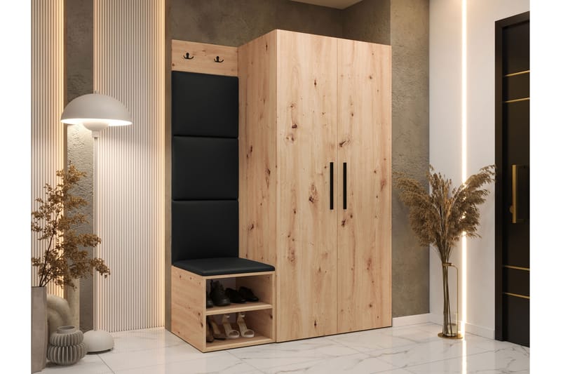 Farosa Hallmöbelset - Brun - Möbler - Hallmöbler - Möbelset för hall & entre