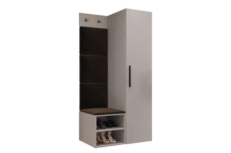 Farosa Hallmöbelset - Grå - Möbler - Hallmöbler - Möbelset för hall & entre