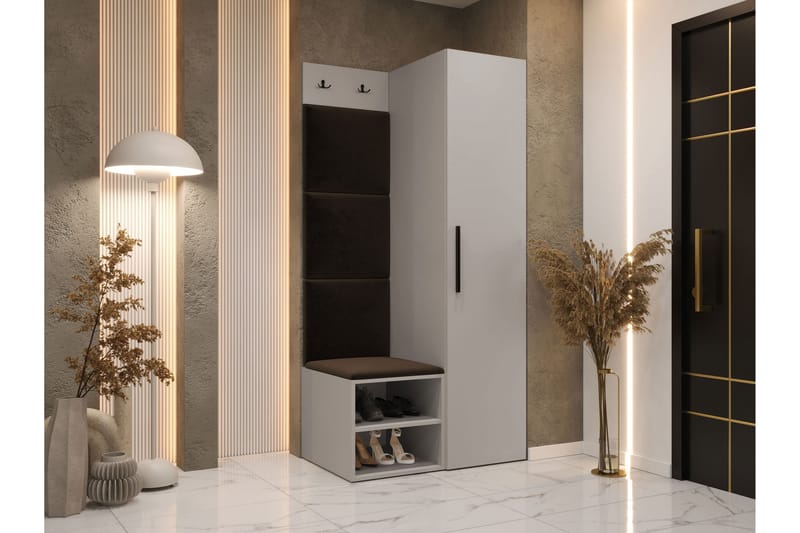 Farosa Hallmöbelset - Grå - Möbler - Hallmöbler - Möbelset för hall & entre
