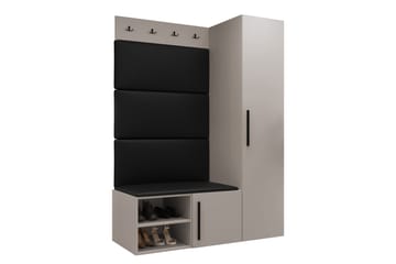 Farosa Hallmöbelset - Grå/Beige - Möbler - Hallmöbler - Möbelset för hall & entre