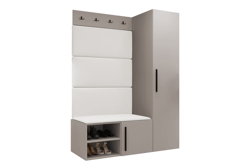 Farosa Hallmöbelset - Svart/Brun - Möbler - Hallmöbler - Möbelset för hall & entre