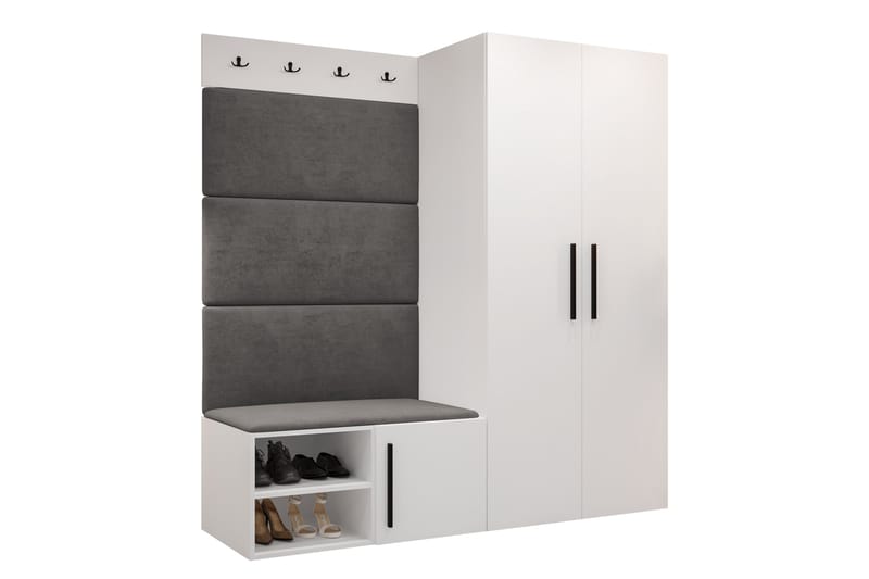 Farosa Hallmöbelset - Vit - Möbler - Hallmöbler - Möbelset för hall & entre