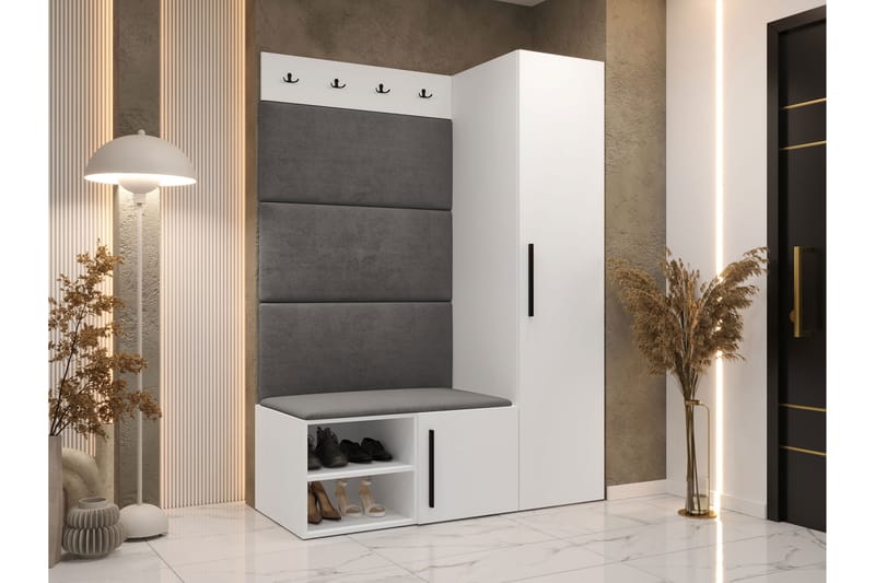 Farosa Hallmöbelset - Vit - Möbler - Hallmöbler - Möbelset för hall & entre