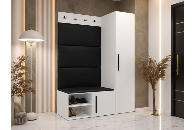 Farosa Hallmöbelset - Vit - Möbler - Hallmöbler - Möbelset för hall & entre