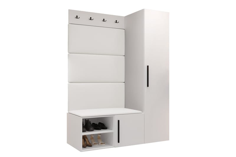 Farosa Hallmöbelset - Vit - Möbler - Hallmöbler - Möbelset för hall & entre