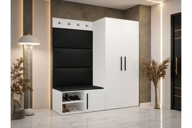 Farosa Hallmöbelset - Vit - Möbler - Hallmöbler - Möbelset för hall & entre