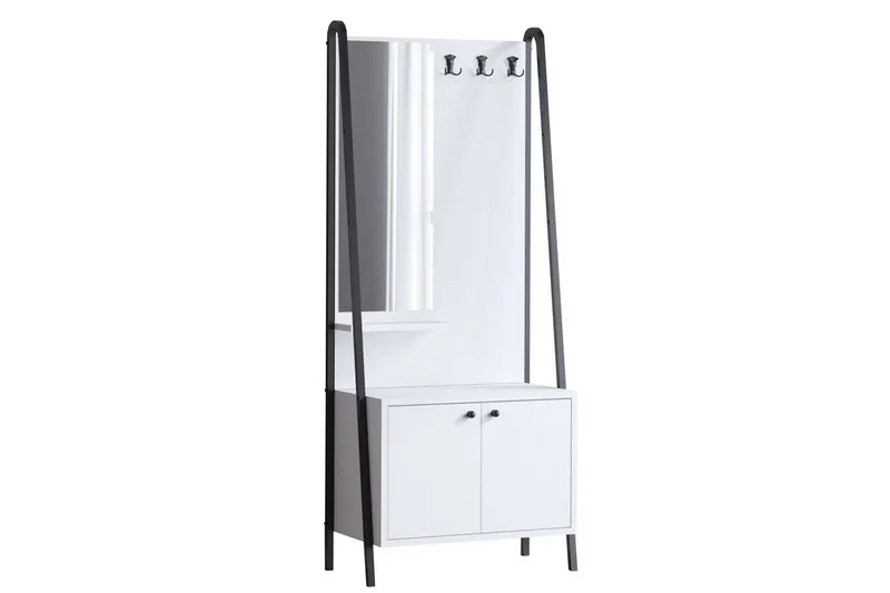 Favric Hallmöbelset, Svart/Vit