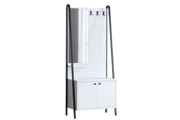 Favric Hallmöbelset - Svart/Vit - Möbler - Hallmöbler - Möbelset för hall & entre