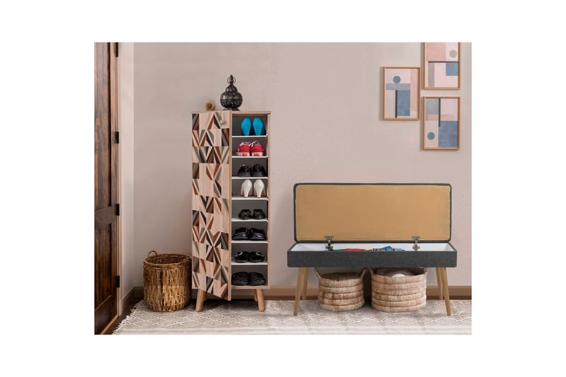 Gelsgan Hallmöbelset - Antracit - Möbler - Hallmöbler - Möbelset för hall & entre