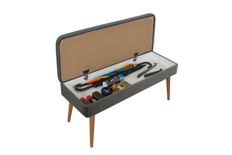 Gelsgan Hallmöbelset - Vit/Grå - Möbler - Hallmöbler - Möbelset för hall & entre