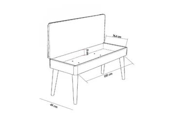 Gelsgan Hallmöbelset - Vit/Sten - Möbler - Hallmöbler - Möbelset för hall & entre