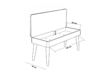 Gelsgan Hallmöbelset - Vit/Sten - Möbler - Hallmöbler - Möbelset för hall & entre