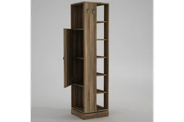 Hallmöbel Honi Valnöt - Mörkbrun - Möbler - Hallmöbler - Möbelset för hall & entre