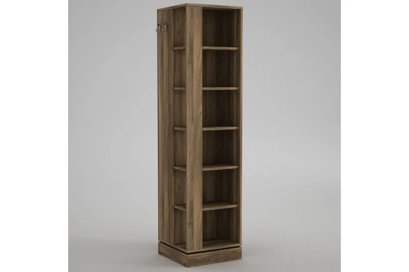 Hallmöbel Honi Valnöt - Mörkbrun - Möbler - Hallmöbler - Möbelset för hall & entre