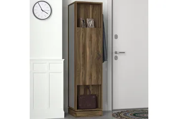 Hallmöbel Honi Valnöt - Mörkbrun - Möbler - Hallmöbler - Möbelset för hall & entre