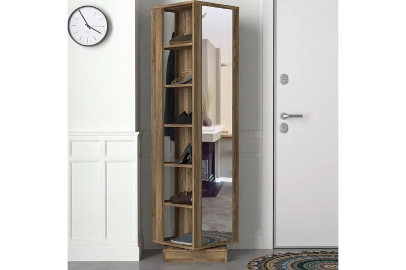 Hallmöbel Honi Valn öt - Mörkbrun - Möbler - Hallmöbler - Möbelset för hall & entre