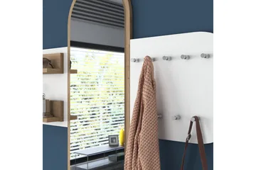 Courlac Hallmöbelset Vit/Brun - Hanah Home - Möbler - Hallmöbler - Möbelset för hall & entre