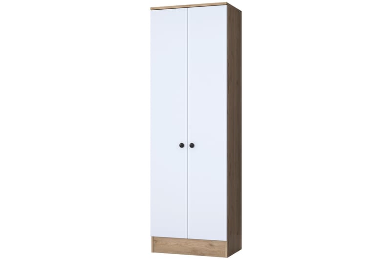 Hallmöbelset Hooda Vit/Brun - Hanah Home - Möbler - Hallmöbler - Möbelset för hall & entre