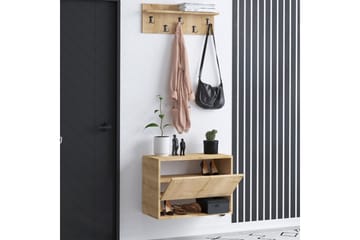 Hallmöbelset Kendrix Ljusbrun - Hanah Home - Möbler - Hallmöbler - Möbelset för hall & entre