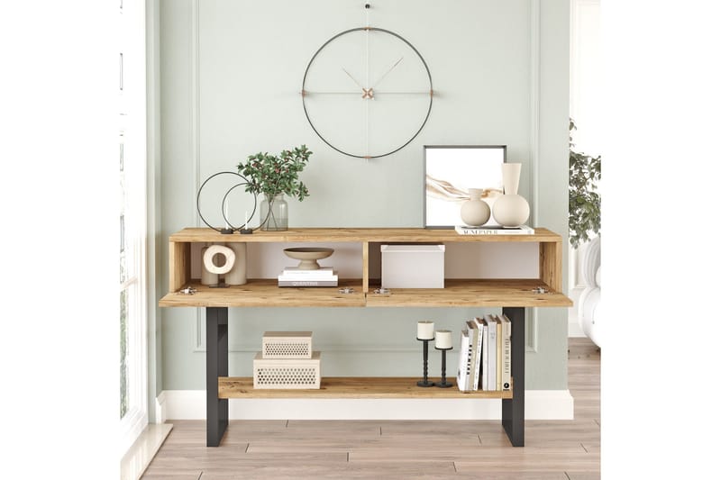 Nagia Hallmöbelset Ljusbrun - Hanah Home - Möbler - Hallmöbler - Möbelset för hall & entre