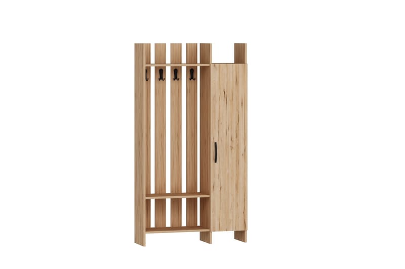 Hallmöbelset Pro Ljusbrun - Hanah Home - Möbler - Hallmöbler - Möbelset för hall & entre