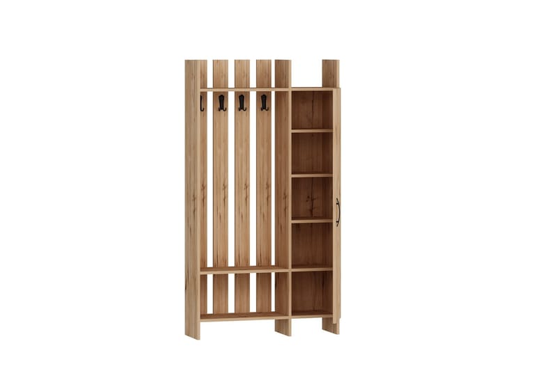 Hallmöbelset Pro Ljusbrun - Hanah Home - Möbler - Hallmöbler - Möbelset för hall & entre
