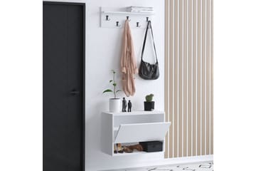 Hallmöbelset Press Vit - Hanah Home - Möbler - Hallmöbler - Möbelset för hall & entre