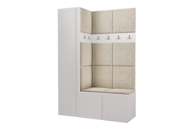 Hollan Hallmöbelset - Beige - Möbler - Hallmöbler - Möbelset för hall & entre