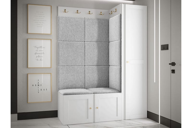 Hollan Hallmöbelset - Beige - Möbler - Hallmöbler - Möbelset för hall & entre