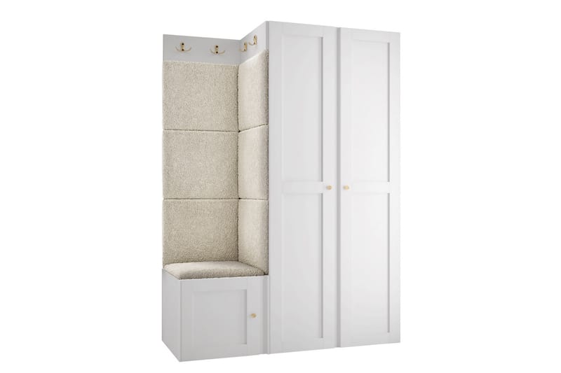 Hollan Hallmöbelset - Beige - Möbler - Hallmöbler - Möbelset för hall & entre