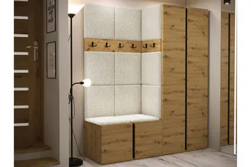 Hollan Hallmöbelset - Brun - Möbler - Hallmöbler - Möbelset för hall & entre