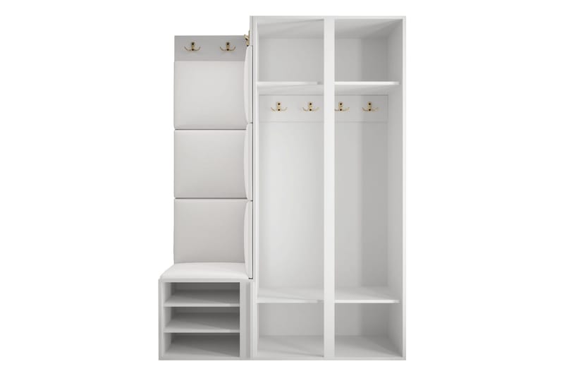 Hollan Hallmöbelset - Brun/Beige - Möbler - Hallmöbler - Möbelset för hall & entre