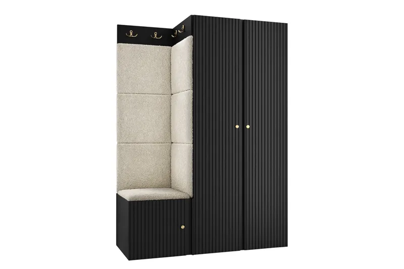 Hollan Hallmöbelset, Brun/Beige