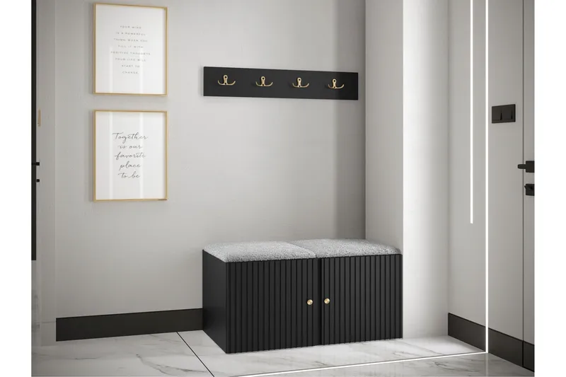 Hollan Hallmöbelset - Grå - Möbler - Hallmöbler - Möbelset för hall & entre